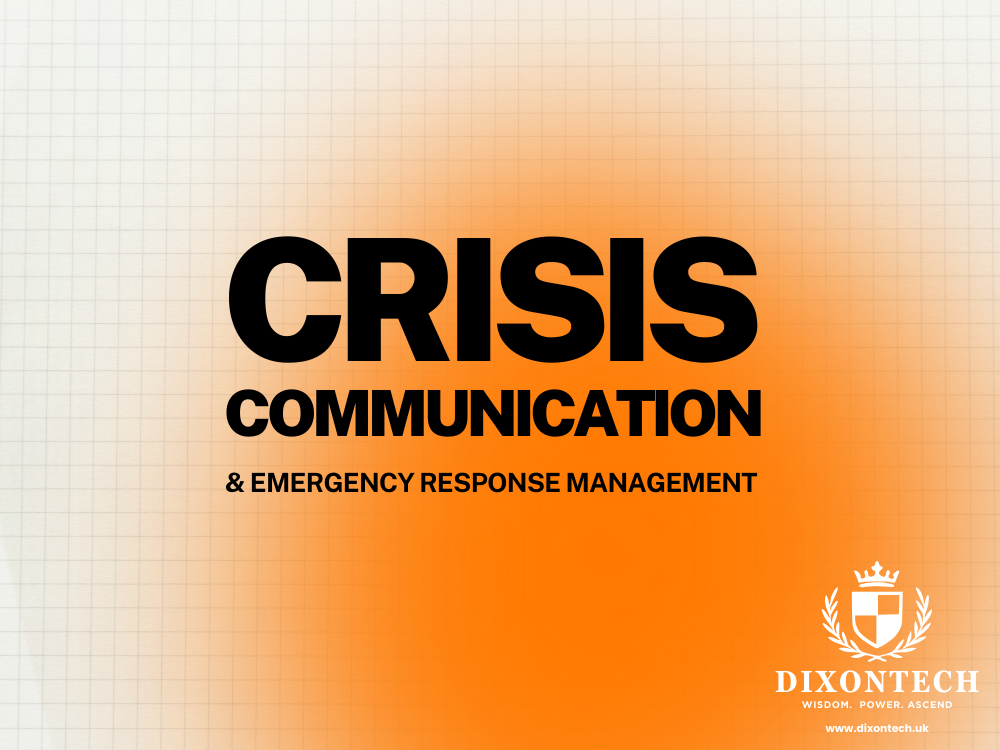 Crisis Communication and Emergency Response Management